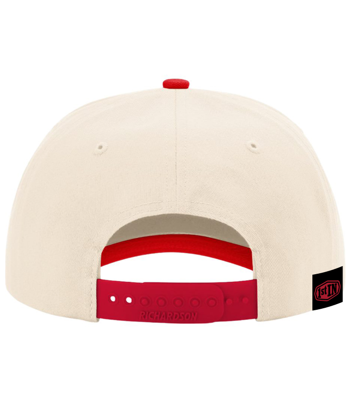 The Faithful Hat (cream/ red)