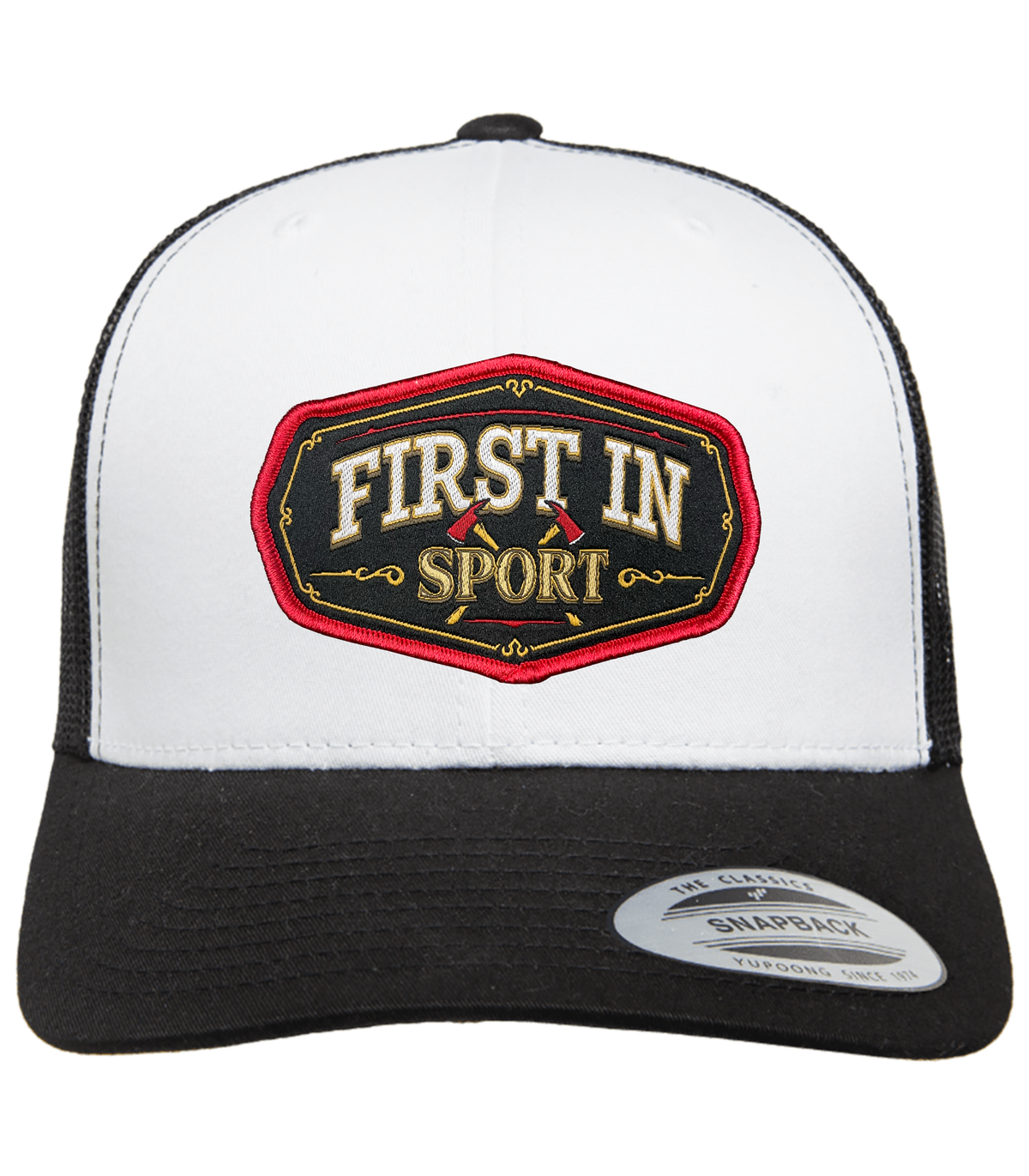 The “Hardworking Hat” Woven (black/white)
