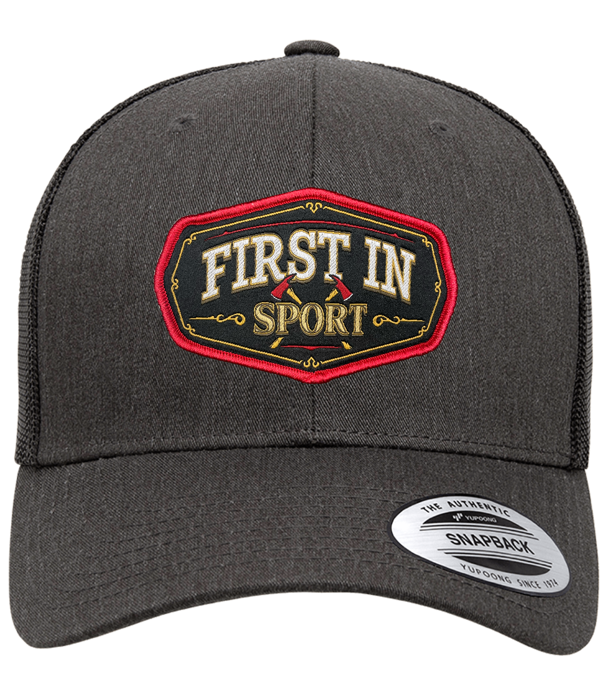 The “Hardworking Hat” Woven (grey with black)