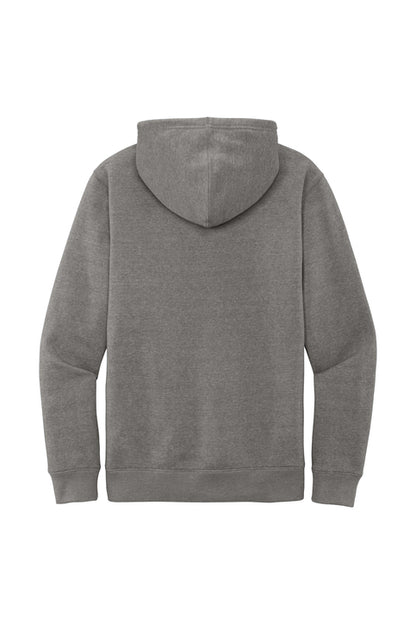 Back of grey Frontline hoodie