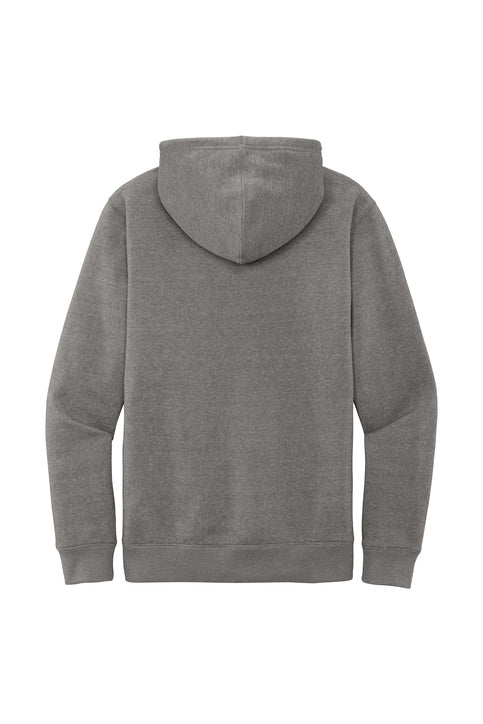Back of grey Frontline hoodie